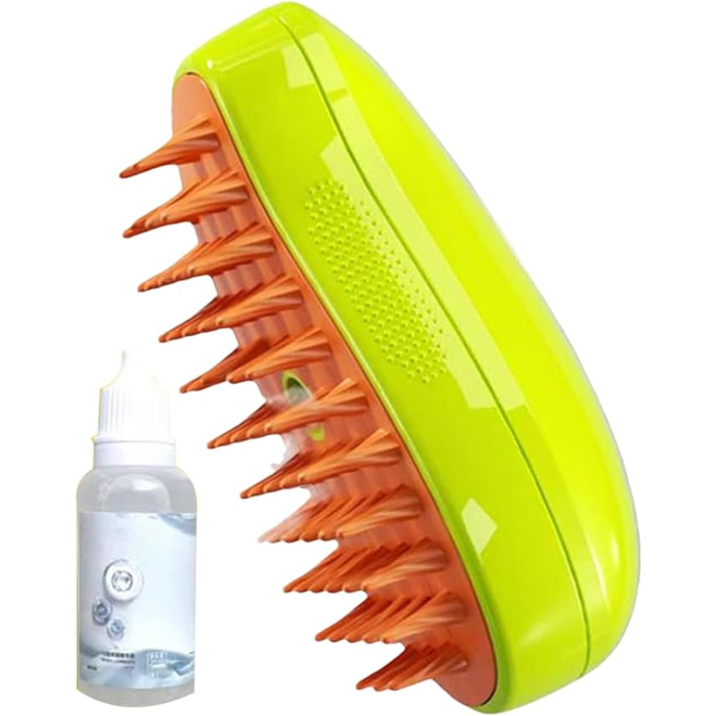 PetMist Silikon Masajlı Tüy Toplama Tarağı