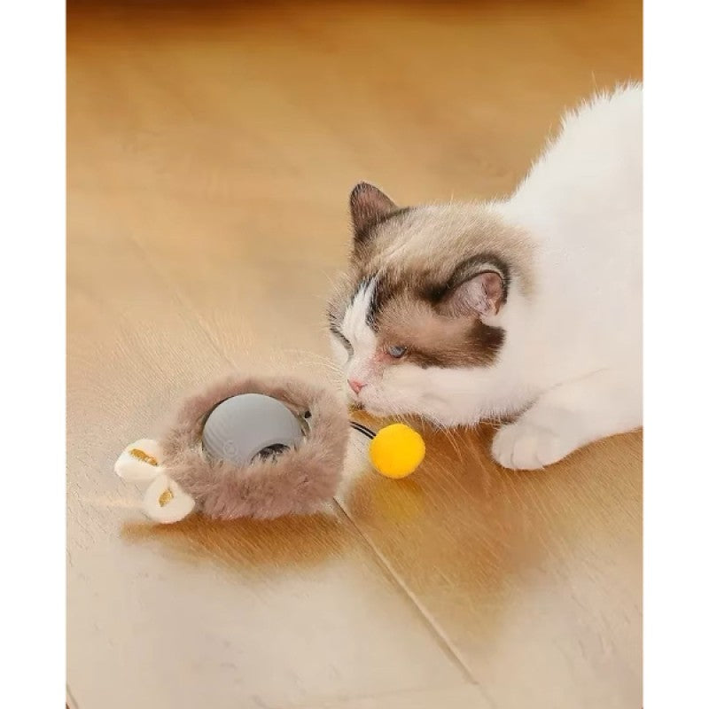 PetBall Tüylü Şarjlı Kedi Oyuncağı