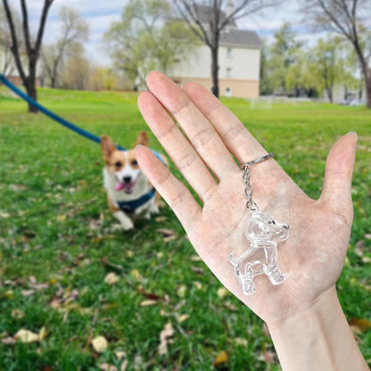 Köpek Hatıra Anahtarlığı