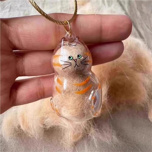 Kedi Temalı Anı Anahtarlığı