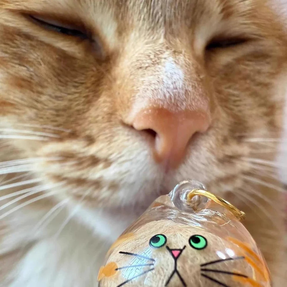 Kedi Temalı Anı Anahtarlığı