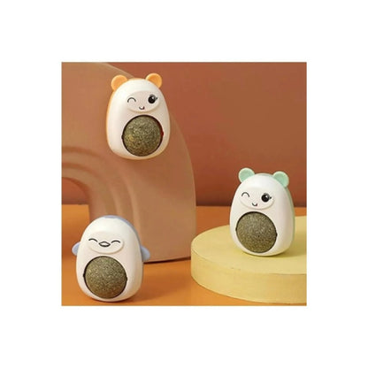 PetBearlic Ayıcıklı Kedi Otu Yalama Topu