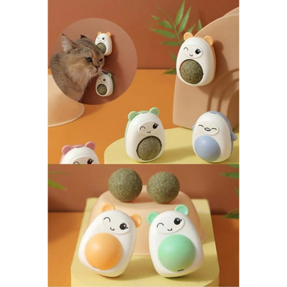 PetBearlic Ayıcıklı Kedi Otu Yalama Topu