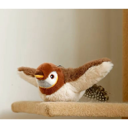 PetFlap Şarjlı Peluş Uçan Kuş Oyuncak