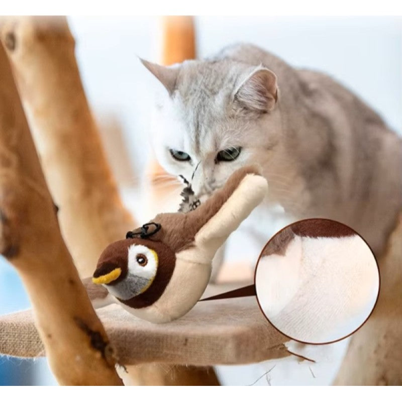 PetFlap Şarjlı Peluş Uçan Kuş Oyuncak