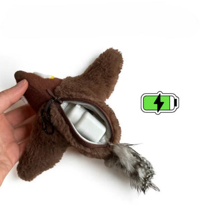 PetFlap Şarjlı Peluş Uçan Kuş Oyuncak