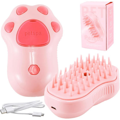 PetGlow Pati Tasarımlı Buharlı Tarak