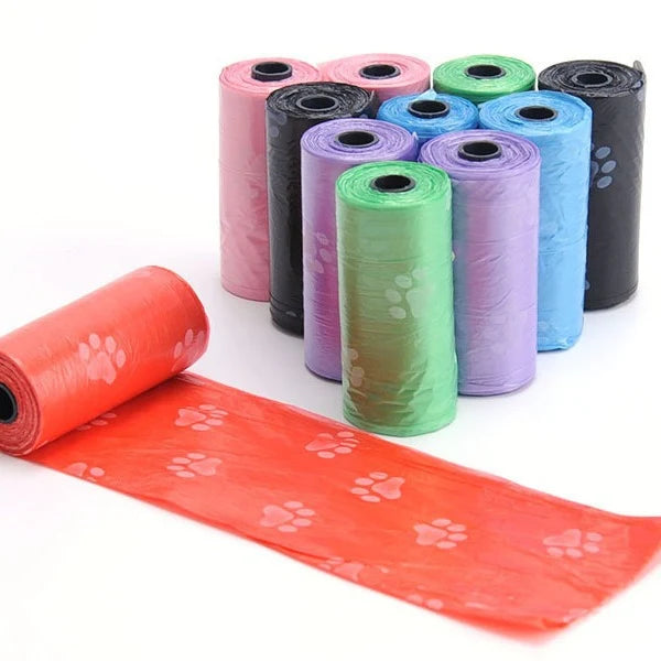 PetPick Dörtlü Renkli ve Dayanıklı Kedi & Köpek Dışkı Toplama Poşeti