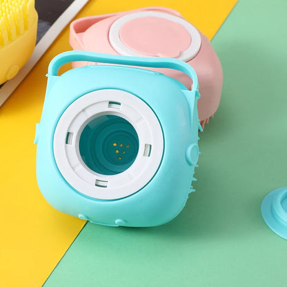 PetScrub Şampuan Hazneli Kedi Köpek Yıkama Kesesi