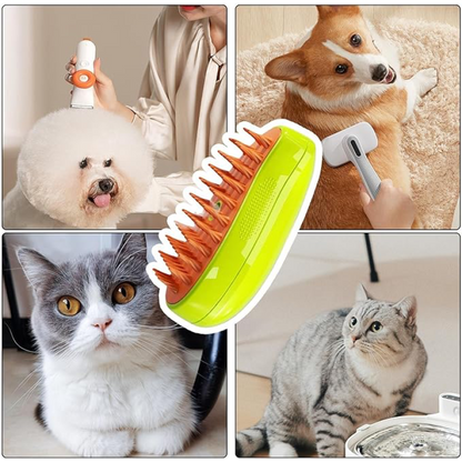 PetMist Silikon Masajlı Tüy Toplama Tarağı