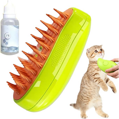 PetMist Silikon Masajlı Tüy Toplama Tarağı