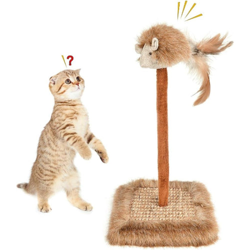 PetTırmal Sesli Oyuncaklı Kedi Tırmalama Tahtası