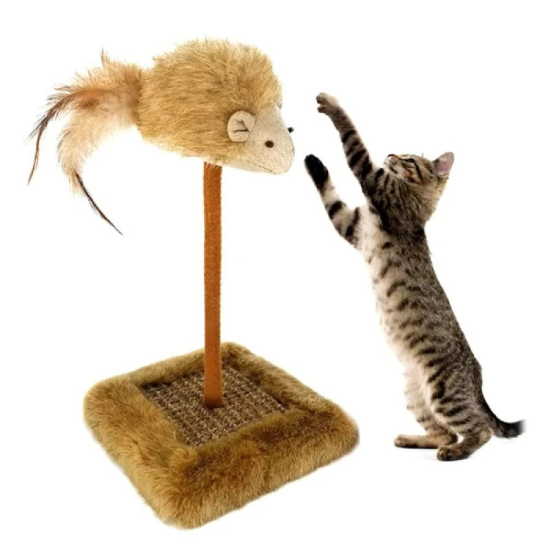 PetTırmal Sesli Oyuncaklı Kedi Tırmalama Tahtası