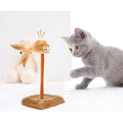 PetTırmal Sesli Oyuncaklı Kedi Tırmalama Tahtası