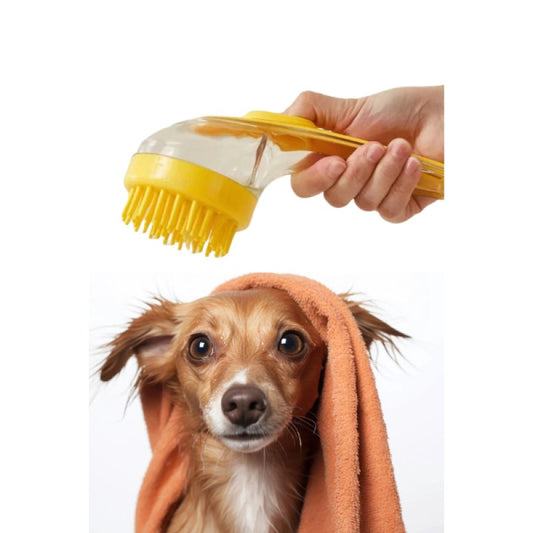 PetWash Sıvı Hazneli Evcil Hayvan Yıkama Tarağı