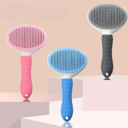 Tuşlu Otomatik Tüy Toplama Tarama Fırçası - PetBrush