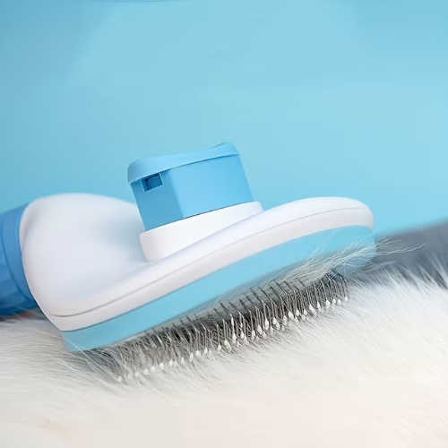 Tuşlu Otomatik Tüy Toplama Tarama Fırçası - PetBrush