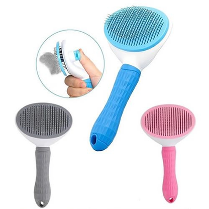 Tuşlu Otomatik Tüy Toplama Tarama Fırçası - PetBrush
