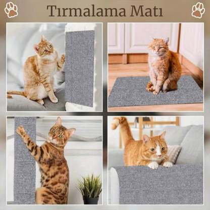 PetPati Yapıştırılabilir Kedi Tırmalama Matı