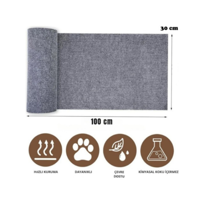 PetPati Yapıştırılabilir Kedi Tırmalama Matı