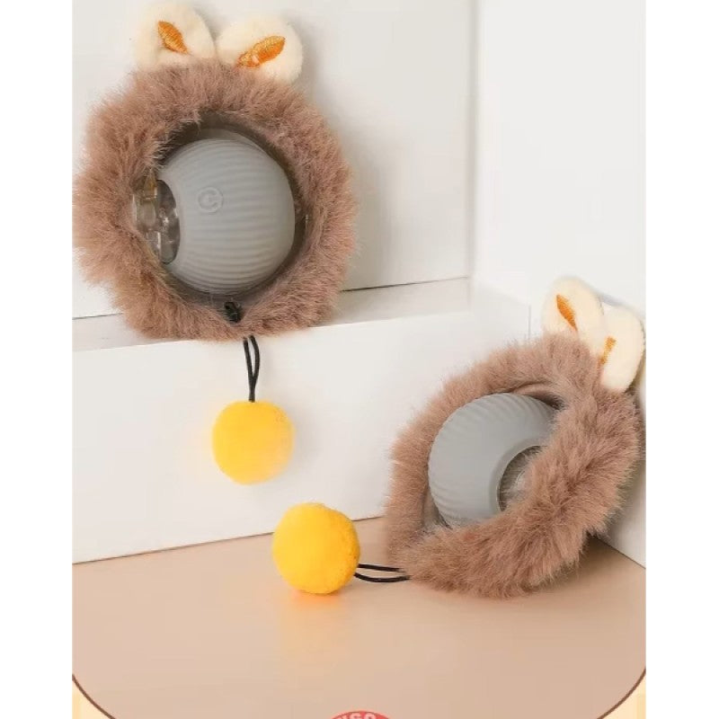 PetBall Tüylü Şarjlı Kedi Oyuncağı