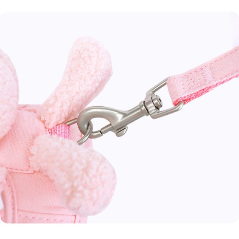 PetBear Peluş Ayıcıklı Göğüs Gezdirme Tasması Set