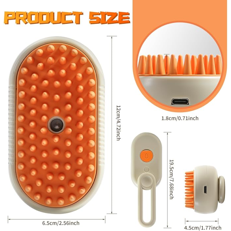 PetBlush Kedi Köpek Buharlı Tarak