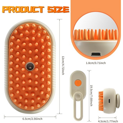 PetBlush Kedi Köpek Buharlı Tarak