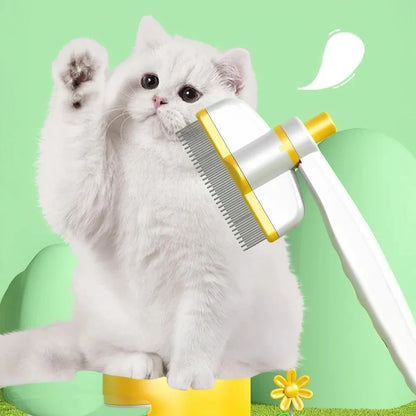 Döner Başlıklı Kedi Köpek Tarağı