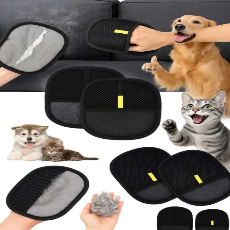 Eldiven Tüy Toplayıcı Eldiven | Kedi & Köpek Bakım Eldiveni - Petrisil